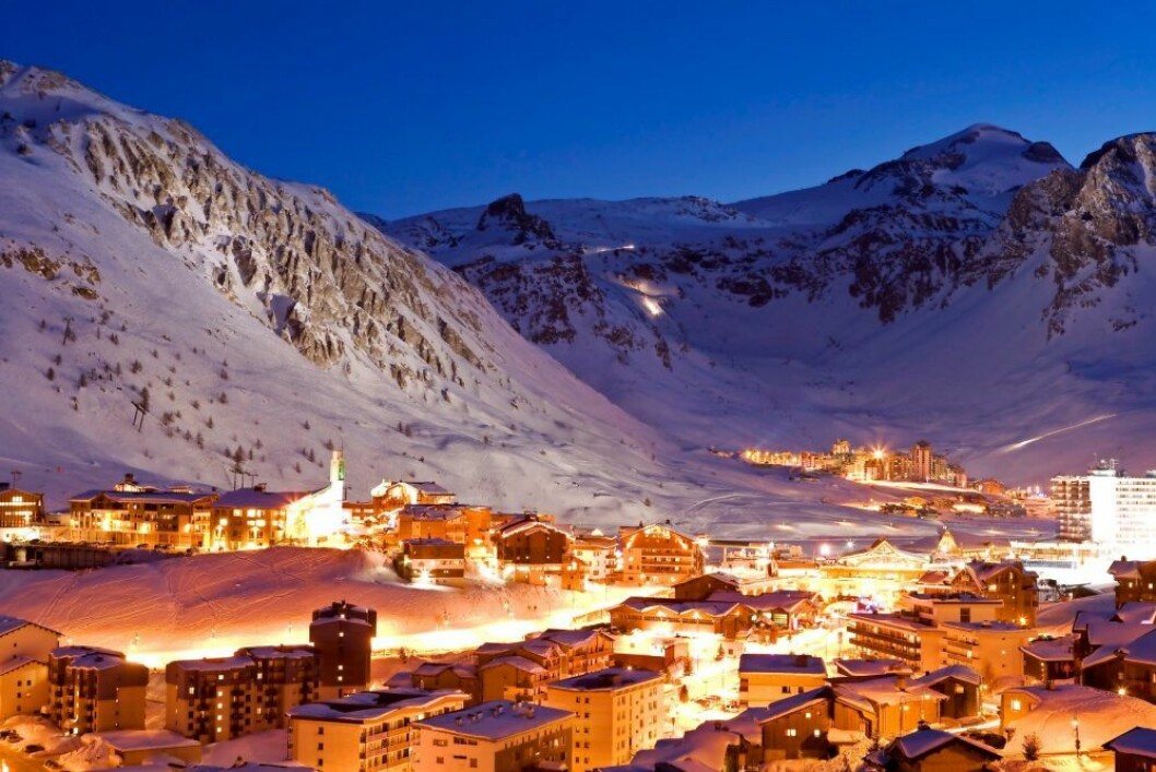 Tignes, skidorter i Alperna