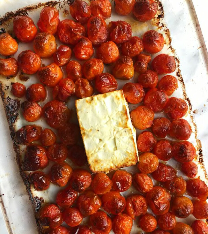 Tiktok pasta baked feta pasta