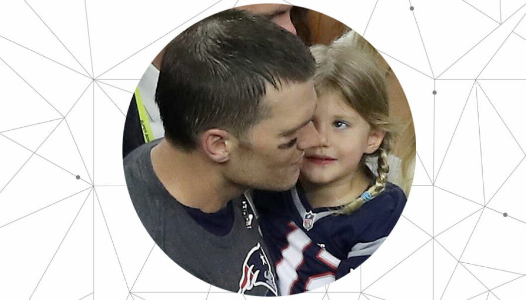 Tom Bradys bröt intervju när hans dotter förolämpades