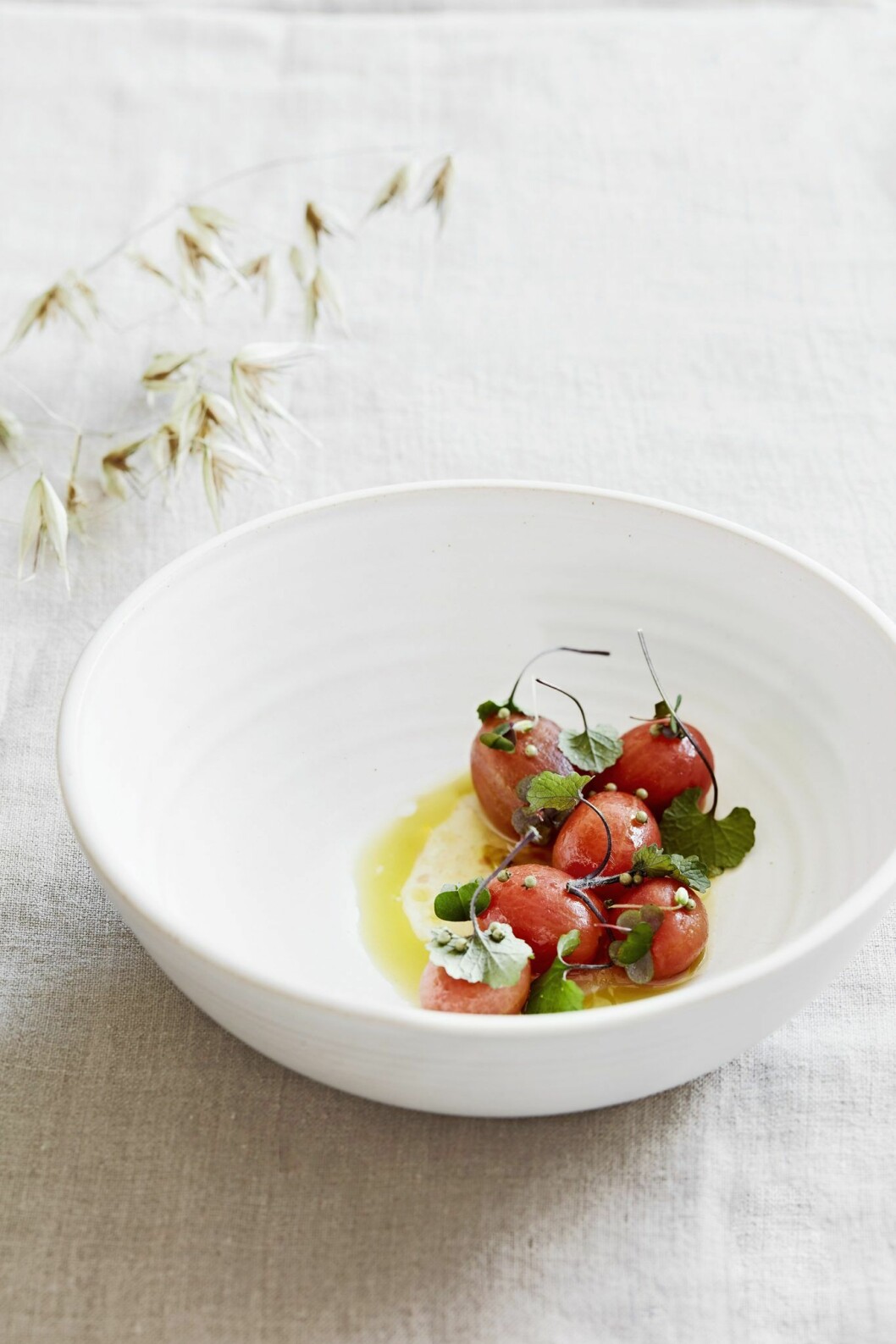 Tomater i vinägrett. Recept tomater vinägrett