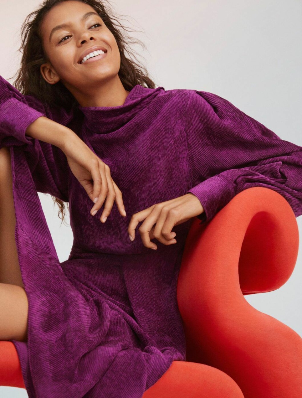 Klänning, 9 275 kr, Isabel Marant/Mytheresa.com. Lila klänning – hösten 2019 är ton i ton den största trenden