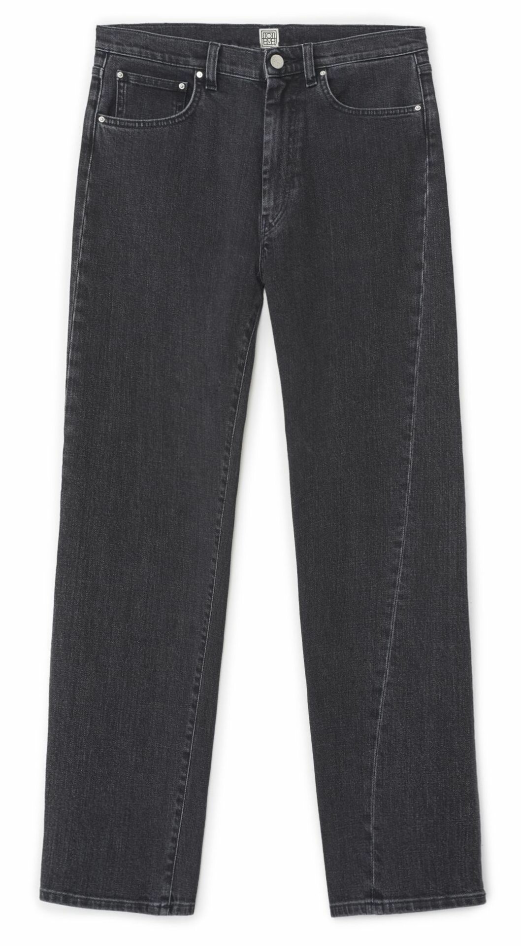 Jeans i grå tvätt från Totême.