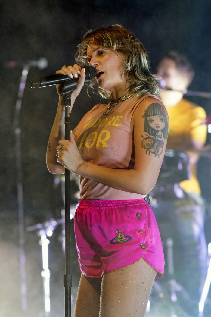 Tove Lo under ett av sina sista framträdanden innan coronapandemin satte stopp för turnerandet. Här på The Riviera Theatre i Chicago den 19 februari. Tove Lo turne 2020