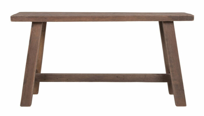 träbänk i teak från reforma