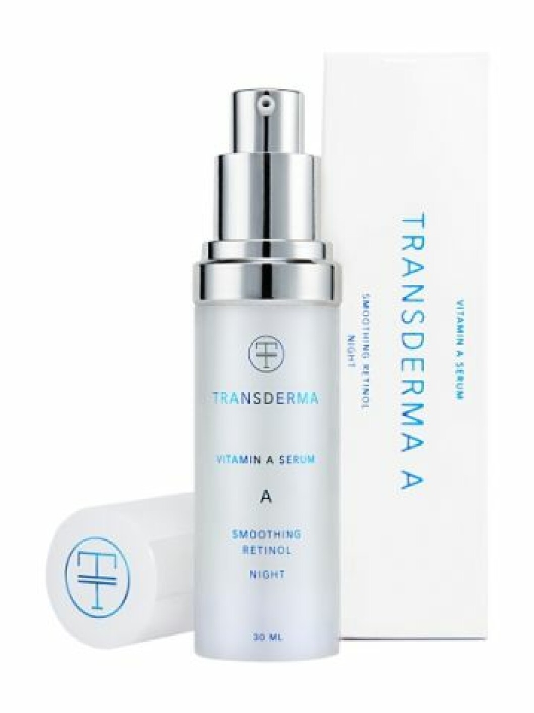 Vitamin A smoothing retinol night serum från Transderma