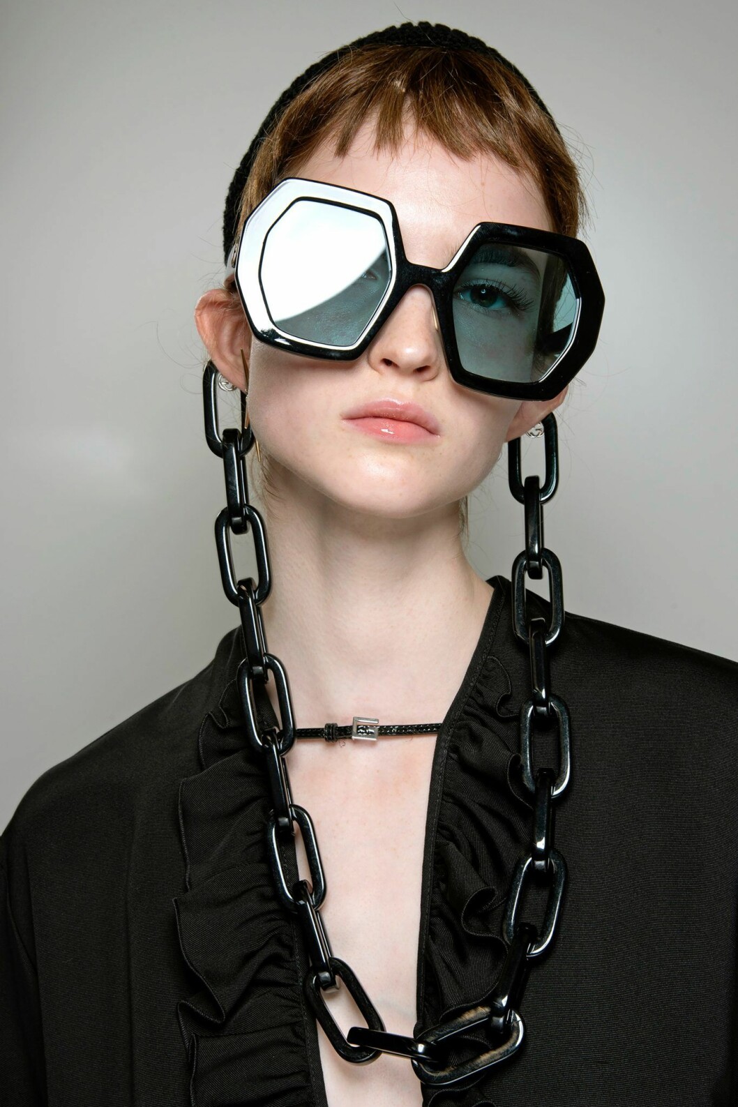 Gucci s/s 20. Trender 2020, stora solglasögon Gucci