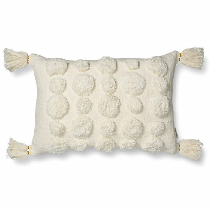 Trendigt kuddfodral med fransar, Classic Collection