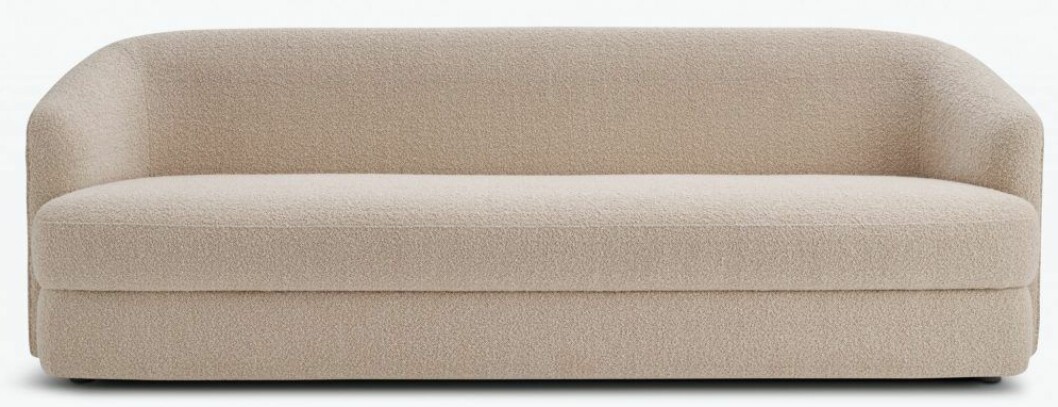 Neutralt med tresitssoffan Covent sofa deep 3 seater från New Works.