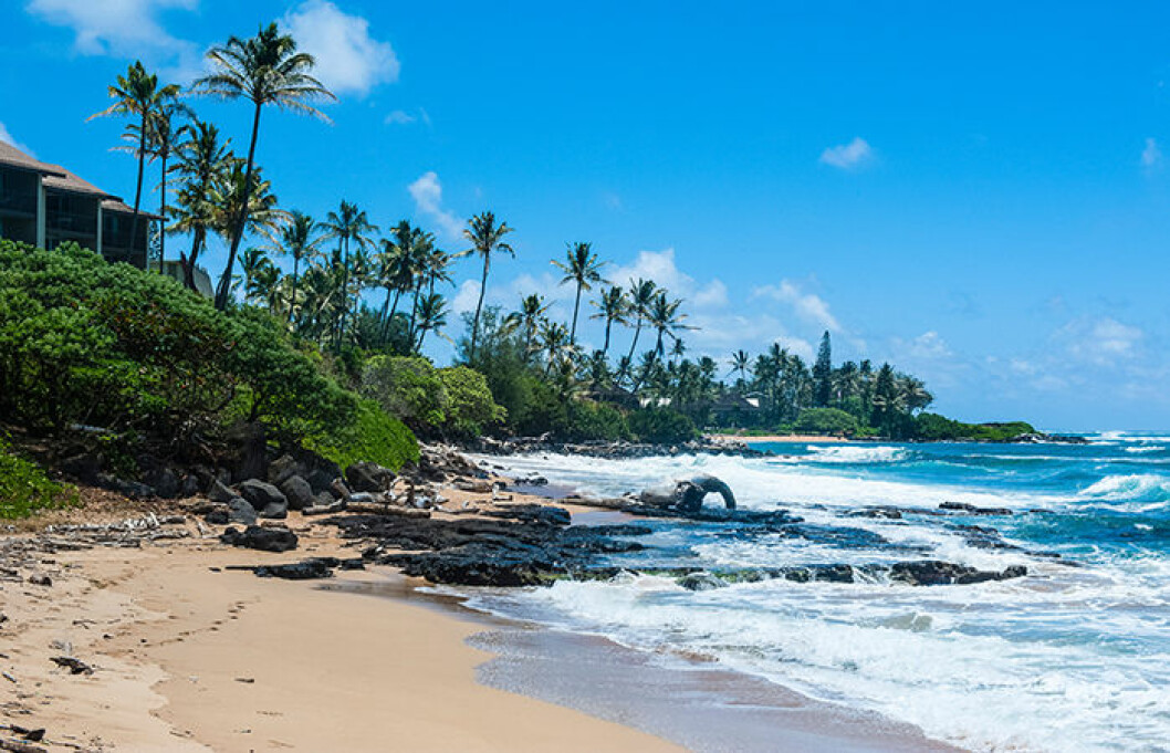 Kapaa på Hawaii är populärt.