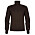 Mörkbrun polotröja i ull från Busnel
