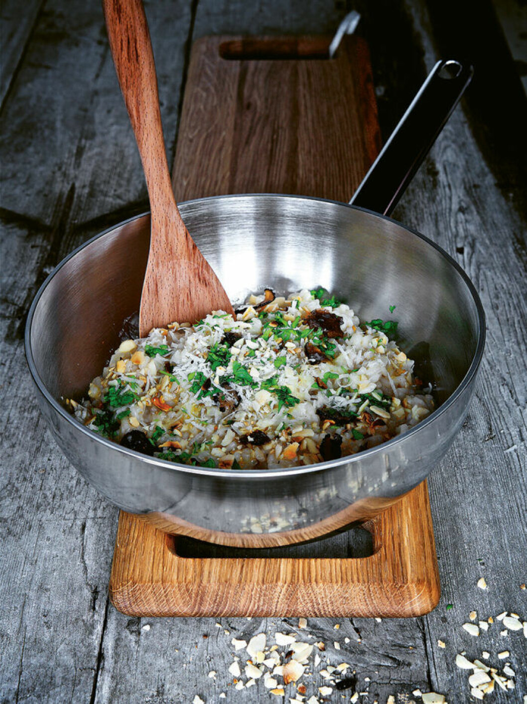 Tryffelrisotto. Foto: Frida Wismar Tryffelrisotto.