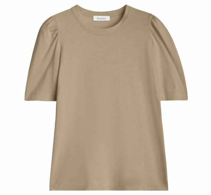 tshirt med puffärmar