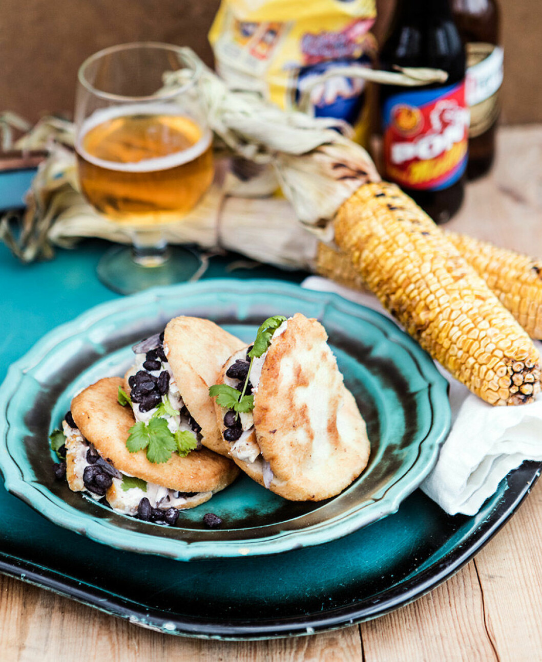 Arepas från ”Narcos”. Arepas från "Narcos".