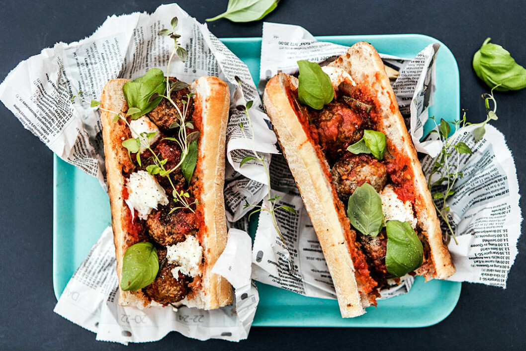 Meatball sub från ”Vänner”. Meatball sub från "Vänner".