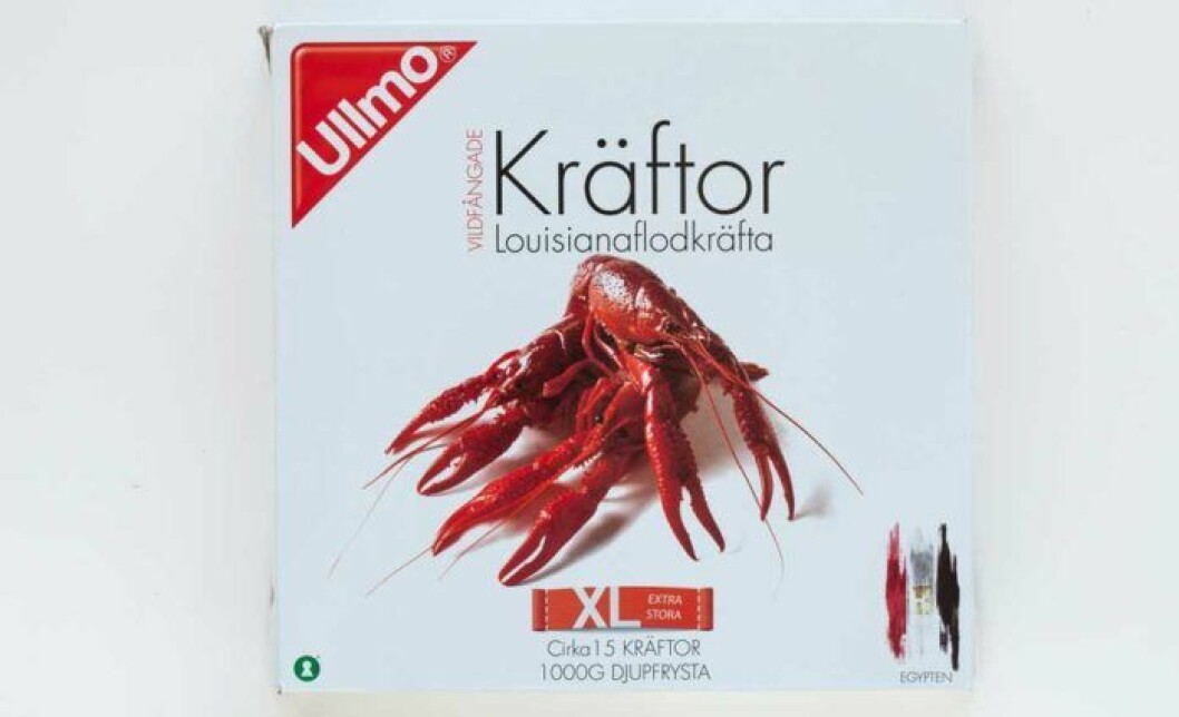 Ullmo 15 extra stora vildfångade frysta kräftor
