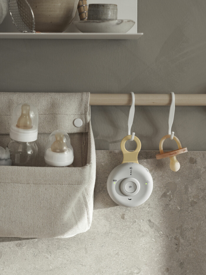Ikea lanserar också en ny produkt för föräldrar, en babymonitor som går under namnet <em>Undvika</em>. Undvika – en babymonitor från Ikea