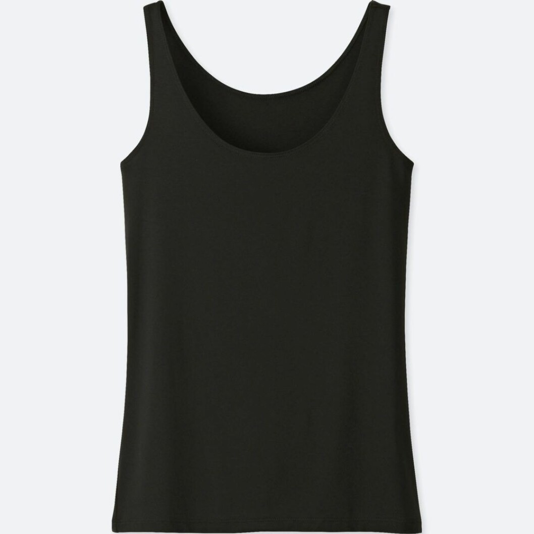 Det ultimata underlinnet. Svalt och varmt på samma gång. Finns att köpa <a href="https://www.uniqlo.com/eu/en/product/women-airism-sleeveless-top-404434.html?dwvar_404434_size=SMB002&dwvar_404434_color=COL00&cgid=">här. </a> Airism linne från Uniqlo.