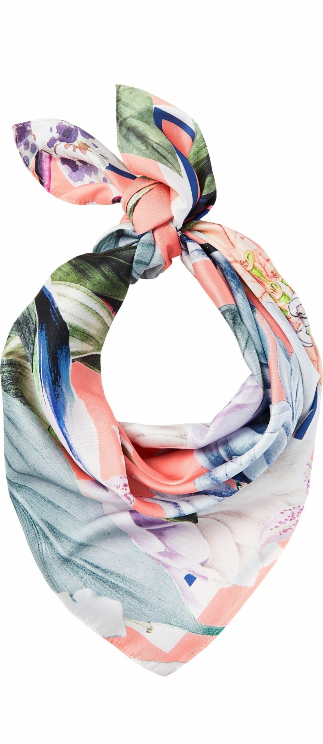 Scarf med mönster.