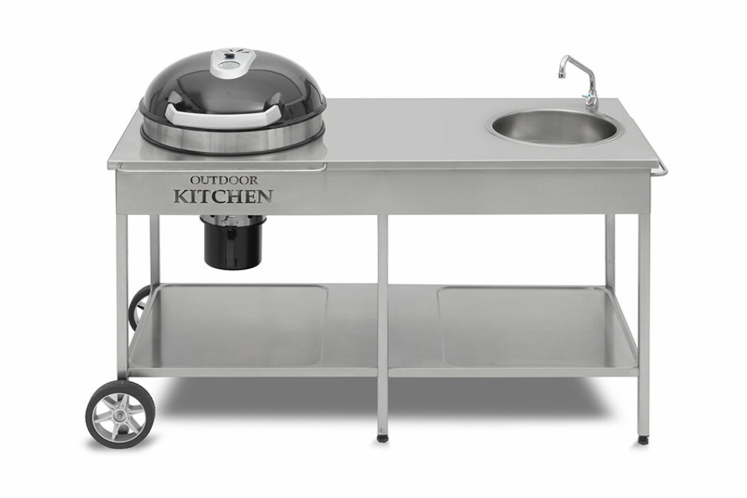 Utekök i rostfritt från Contura Steel