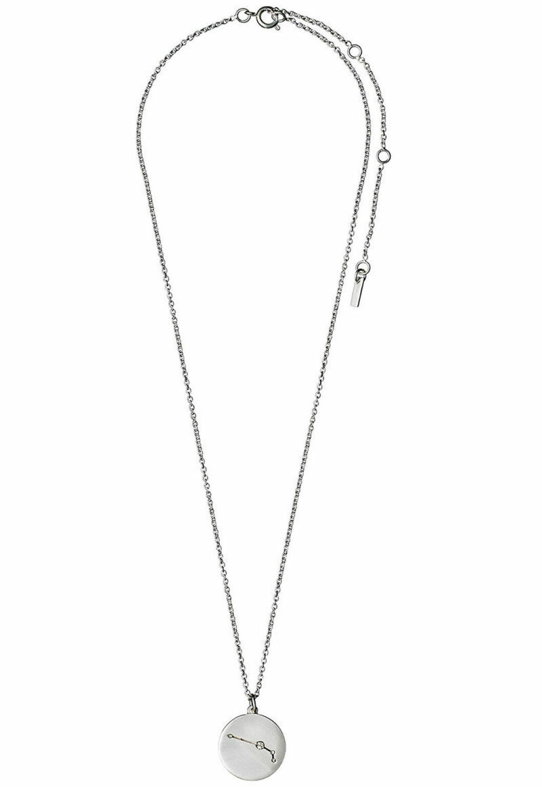 Väduren horoskop halsband i silver