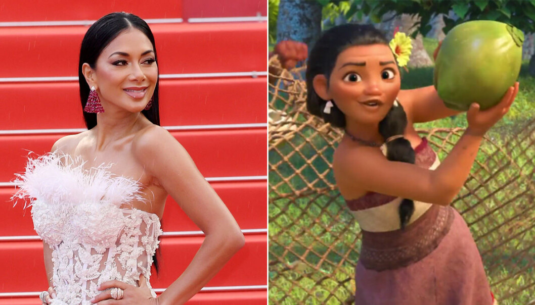 Nicole Scherzinger som Vaiana's mamma Sina, i Vaiana (2016):