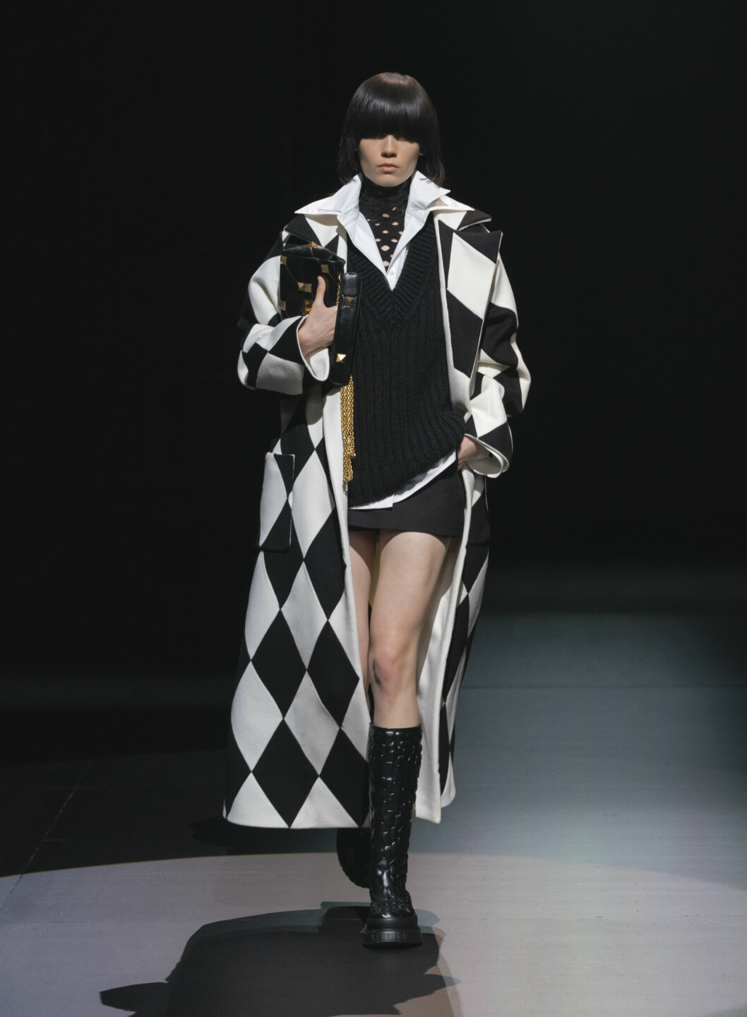 Valentino AW21. SCHACKRUTIG jacka valentino