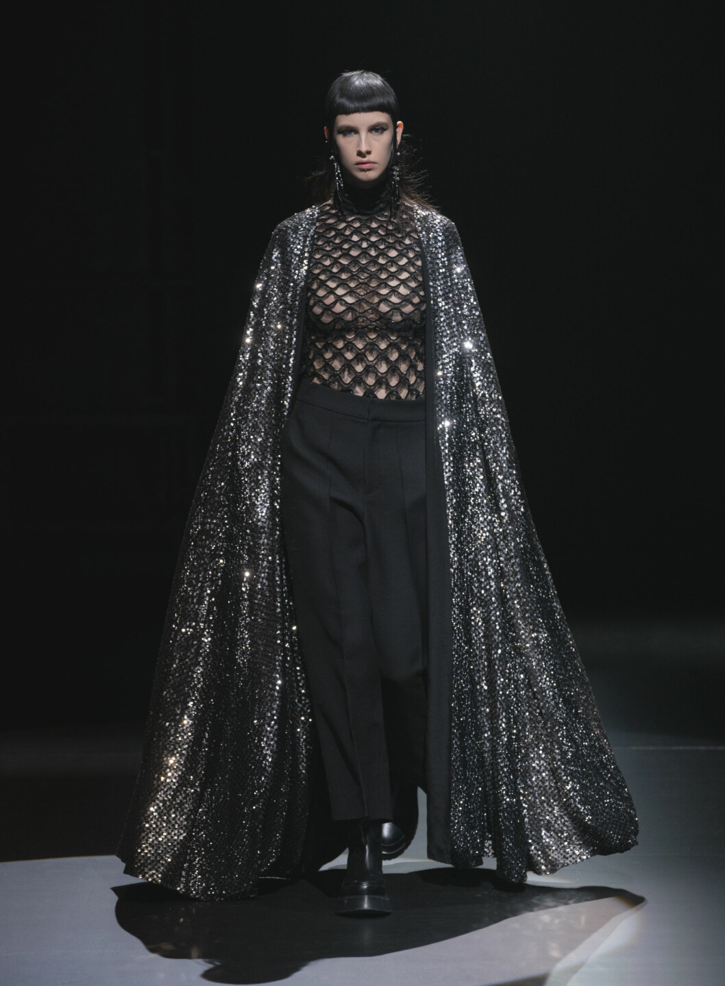Glitter cape