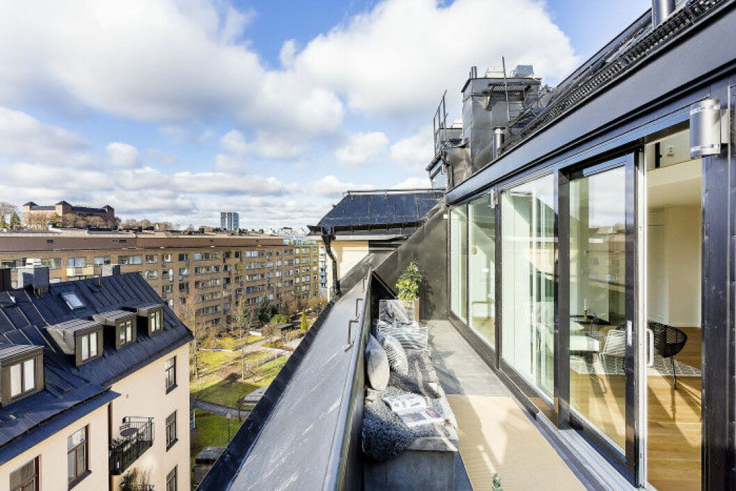 Foto: Notar Hammarby valhallavagen-terrass