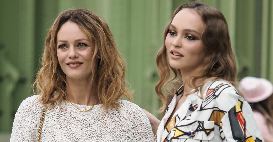 Vanessa Paradis med dottern Lily-Rose Depp