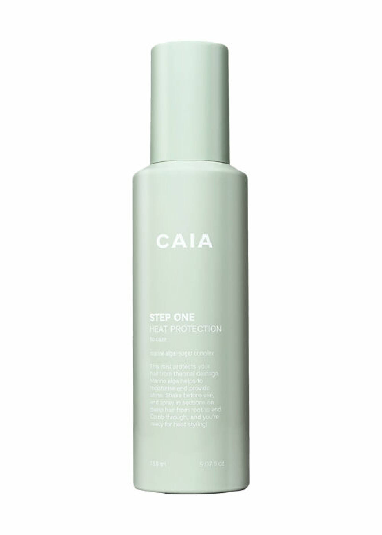 värmeskydd caia cosmetics test recension hår