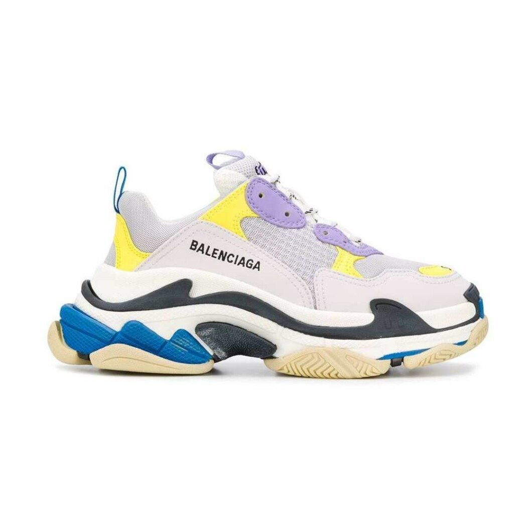 Trendiga sneakers i färg från Balenciaga