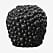 Bubblig vas i svart från ByOn