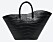 Rymlig svart väska med avtagbar axelrem från Little Liffner