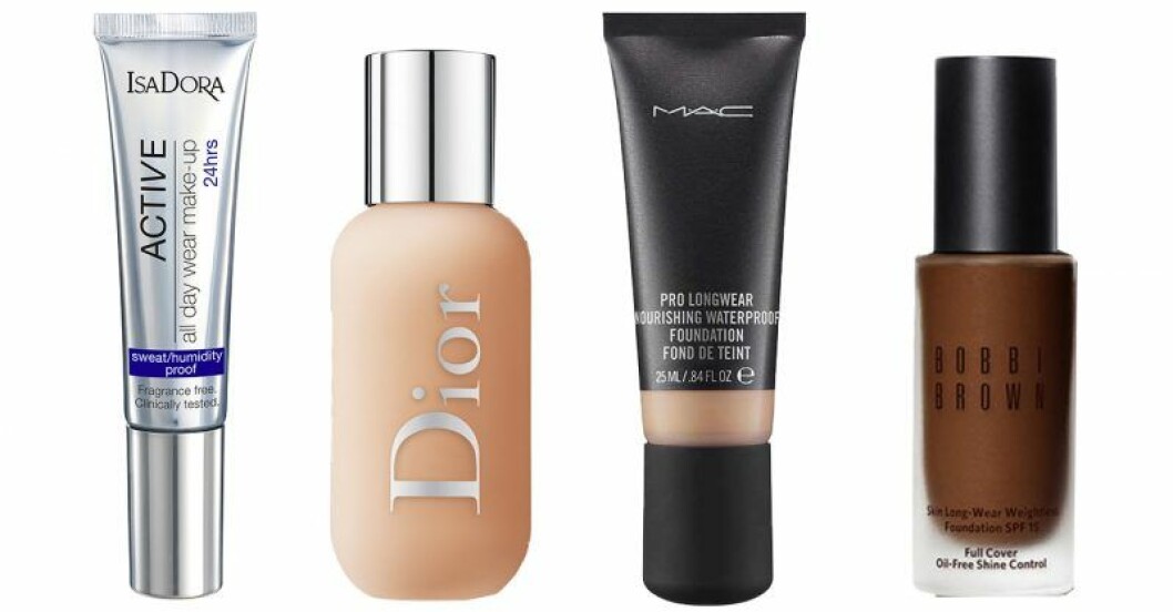 Longwear och vattenfast foundation