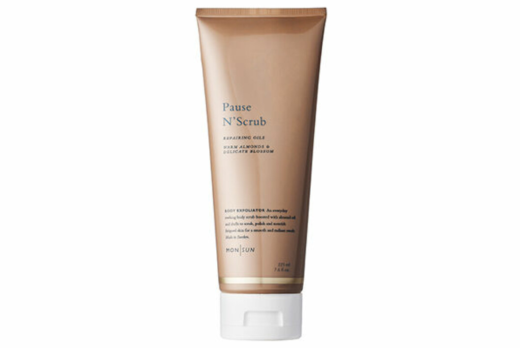 vegansk body scrub budget billig bäst i test kroppsskrubb
