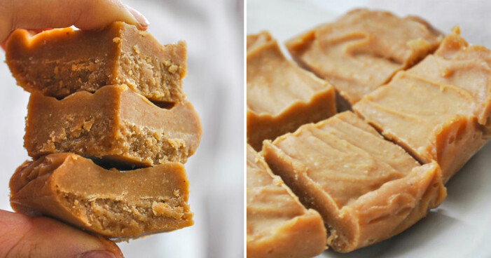 Recept på fudge med jordnötssmör