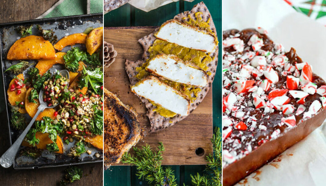 vegetariska och veganska recept julbord