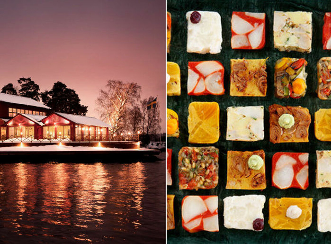 Foto: <a href="http://www.fjaderholmarnaskrog.se/julbord/">Fjäderholmarna</a>