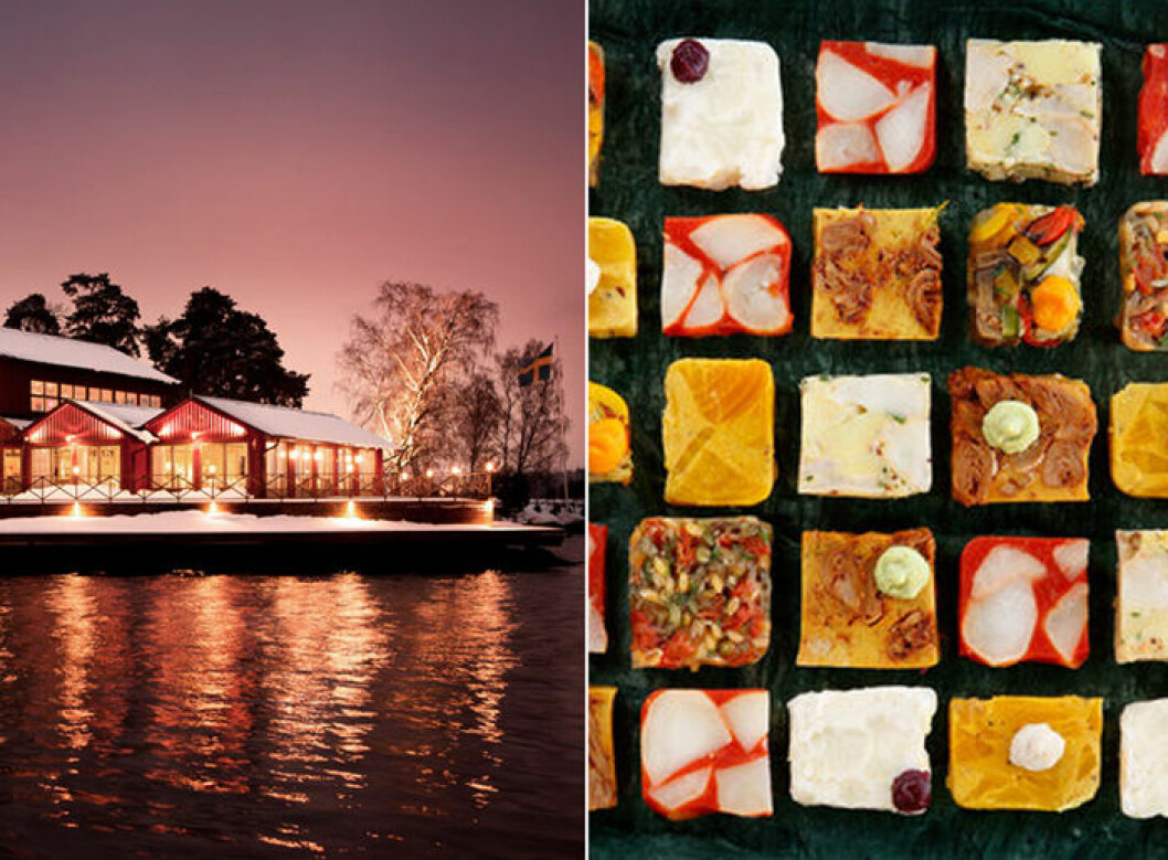 Foto: <a href="http://www.fjaderholmarnaskrog.se/julbord/">Fjäderholmarna</a>