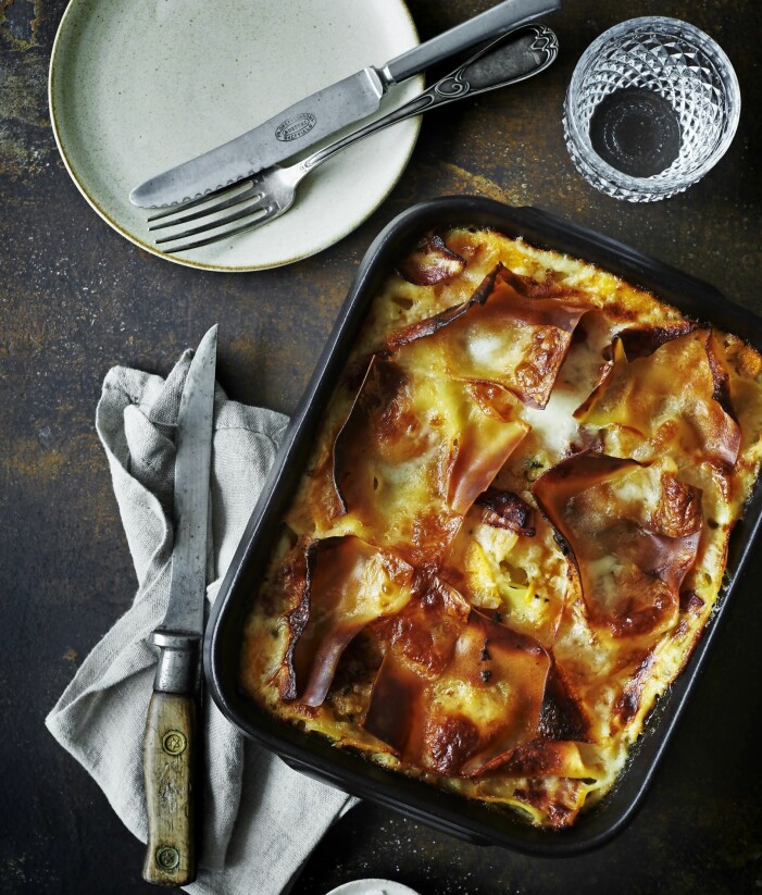 vegetarisk lasagne