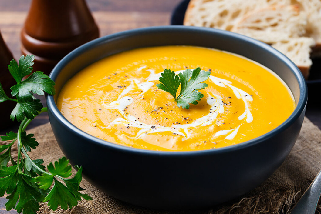Vegetarisk soppa är poppis. Foto: IBL Vegetarisk soppa är poppis.