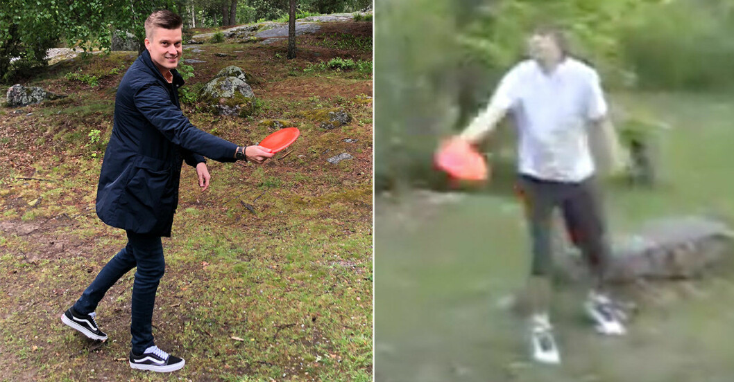 Foto: Jörgen Leisdal/Redgert Comms Organe frisbee vem var det som fucking kasta säljs