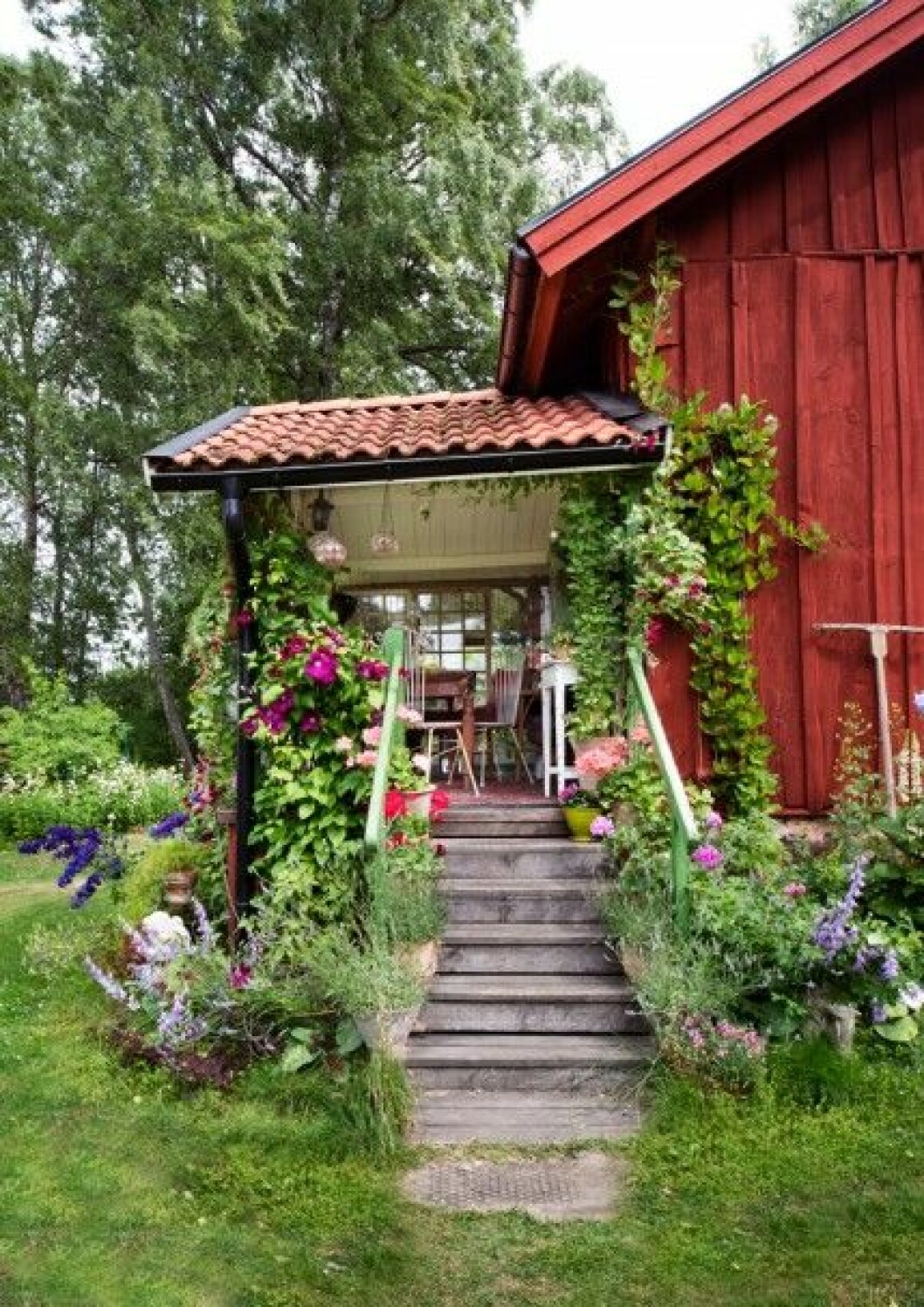 I samma ögonblick som Daphne Strååt kliver ur bilen vid sitt och sambon Rolf Ullmans sommarparadis fylls hon av lycka – och en längtan efter att gräva ner händerna djupt, djupt i den sörmländska myllan.<br>– Det bubblar i magen och kliar i fingrarna. Det första jag gör är att kavla upp ärmarna och kliva i stövlarna. Sedan står jag i landet till långt efter att det blivit mörkt, säger Daphne med glöd i blicken. I samma ögonblick som Daphne Strååt kliver ur bilen vid sitt och sambon Rolf Ullmans sommarparadis fylls hon av lycka – och en längtan efter att gräva ner händerna djupt, djupt i den sörmländska myllan. – Det bubblar i magen och kliar i fingrarna. Det första jag gör är att kavla upp ärmarna och kliva i stövlarna. Sedan står jag i landet till långt efter att det blivit mörkt, säger Daphne med glöd i blicken.
