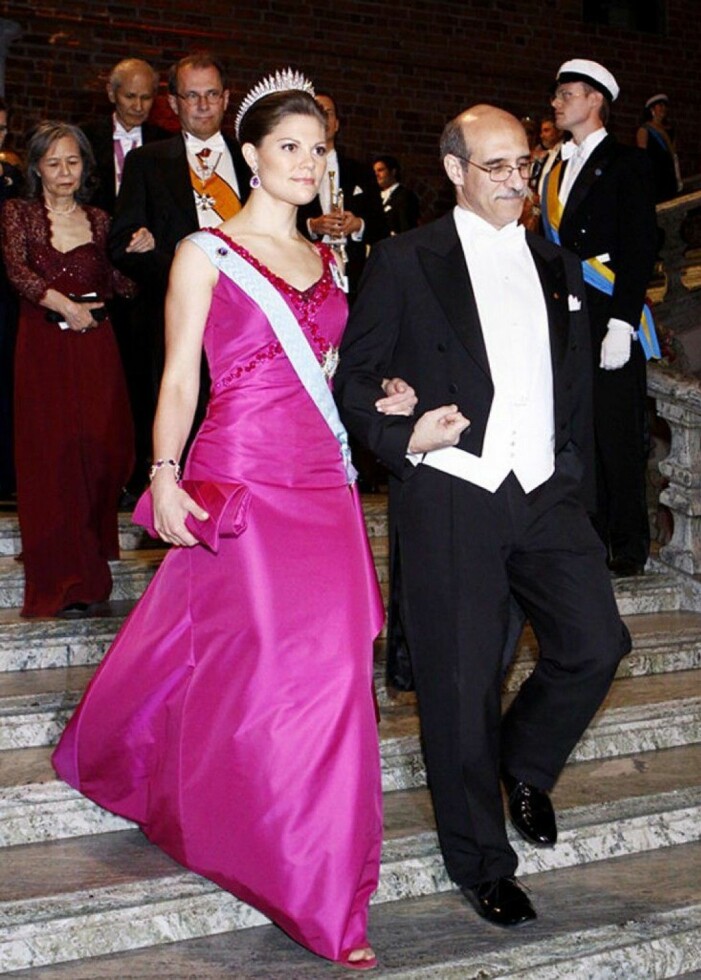 Kronprinsessan Victoria på Nobel 2008