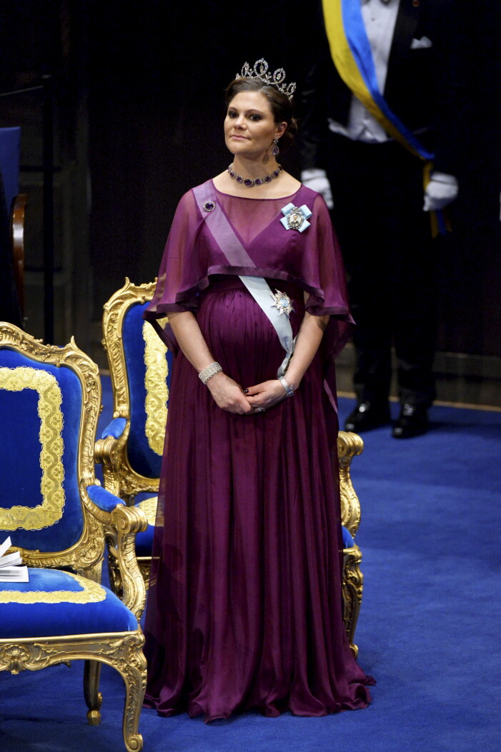 Kronprinsessan Victoria på Nobel 2015