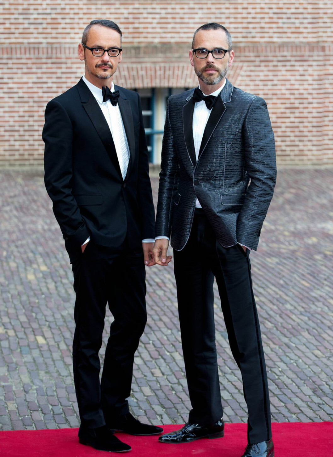 Viktor & Rolf Designduon Viktor&Rolf i smoking