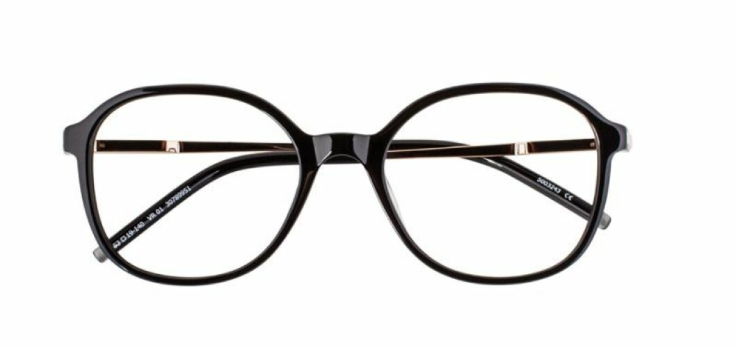 Viktor&Rolf x Specsavers Optiska svarta runda bågar från Viktor&Rolf x Specsavers