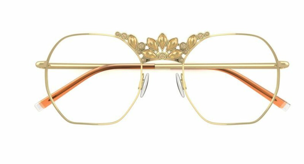 Viktor&Rolf x Specsavers Guldbågar med strass från Viktor&Rolf x Specsavers