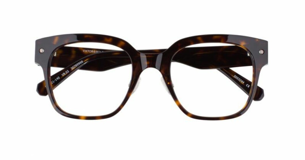 Viktor&Rolf x Specsavers Stora fyrkantiga bågar solglasögon från från Viktor&Rolf x Specsavers