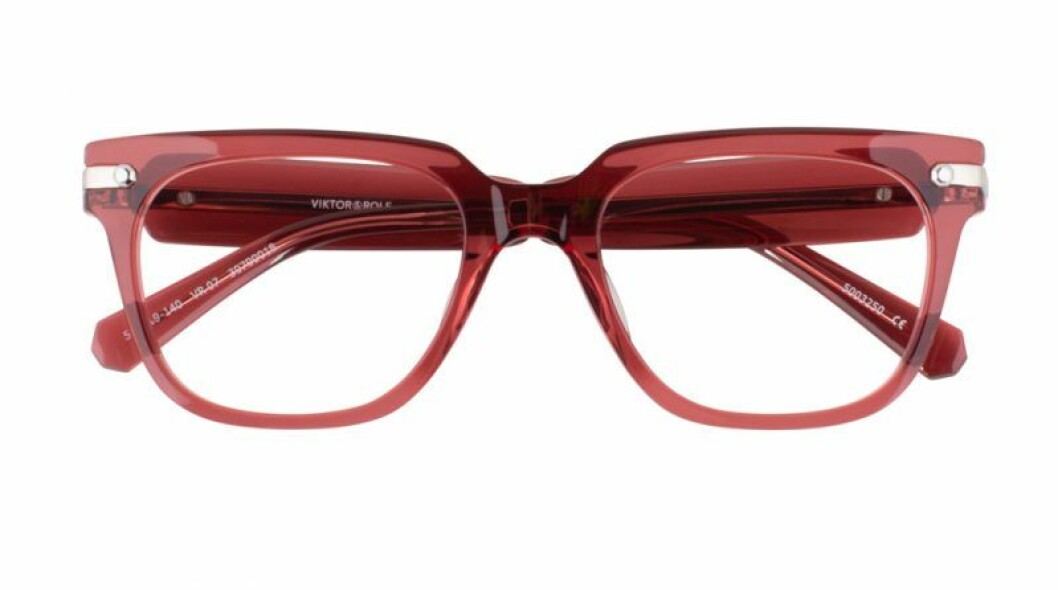Viktor&Rolf x Specsavers Röda bågar solglasögon från från Viktor&Rolf x Specsavers